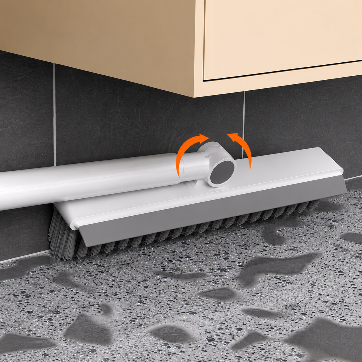 CleanReach™ FlexReach Pro: maak douchegoten, plinten en moeilijke randen eindelijk écht schoon.