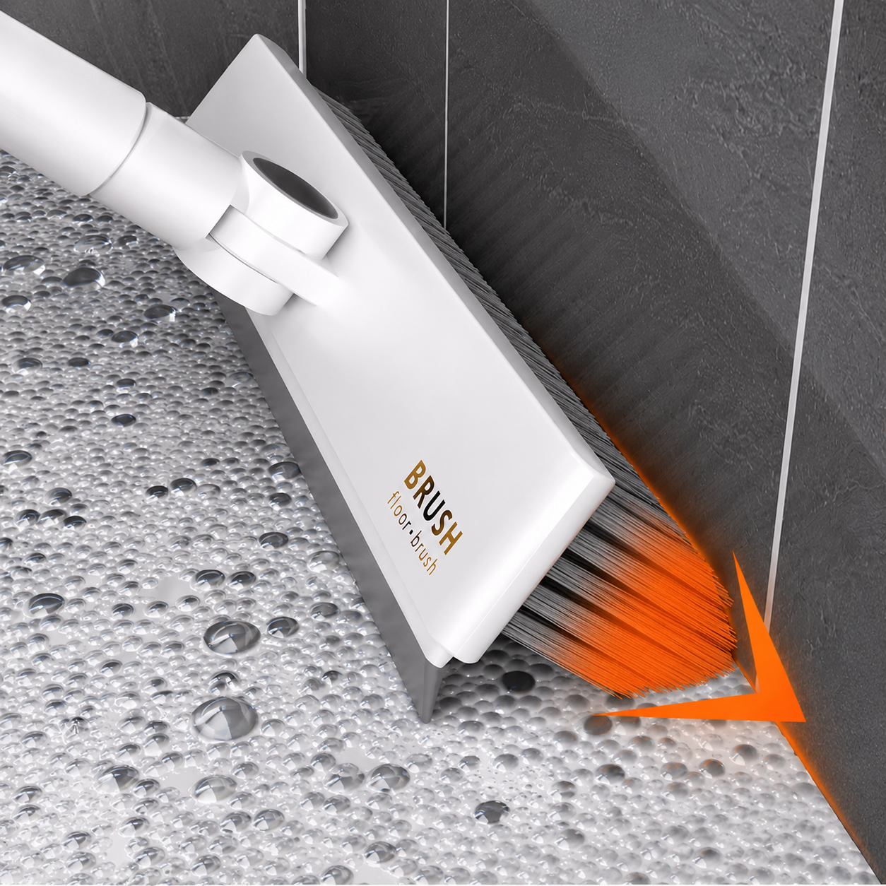 CleanReach™ FlexReach Pro: maak douchegoten, plinten en moeilijke randen eindelijk écht schoon.